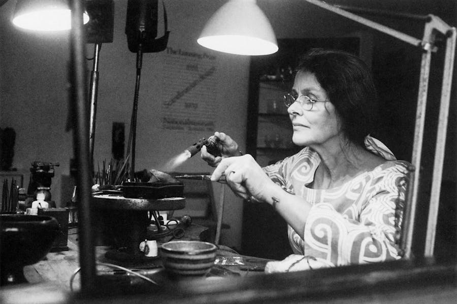 Vivianna Torun Bülow-Hübe, armring, egen ateljé, 1945-50-tal